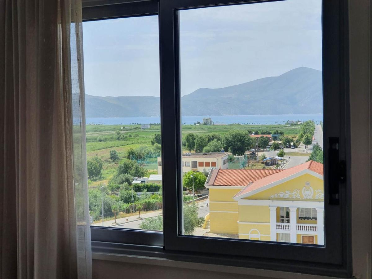 Mountain Meets Sea-Spectacular View In Orikum Apartment Exterior foto